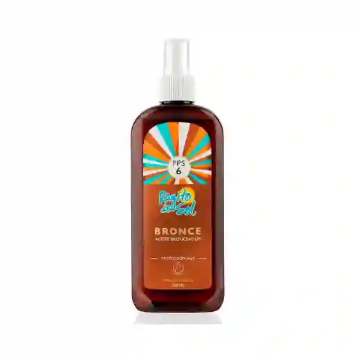  Rayito De Sol Bronceador En Aceite Fps 6 En Spray 
