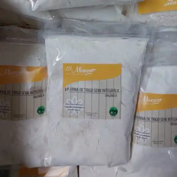 El Manzano Harina de Trigo Semi-Integral Orgánico