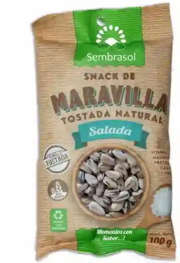 Sembrasol Snack Maravilla Tostada Salada 100 G.
