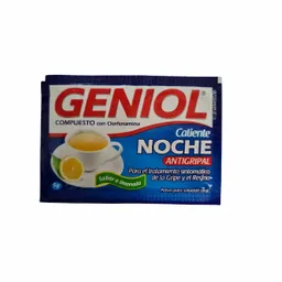 Geniol Polvo para Solución Oral (33 mg / 4 mg / 10 mg / 400 mg)