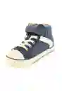 Zapatillas Urbana Caña Velcro W24 Niño Azul 32 923 Ficcus