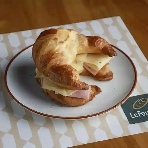 Croissant de Jamón y Queso