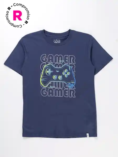 Cloudbreak Polera Baslis Azul 12