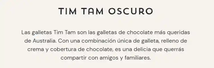 Tim Tams Galletas Dark.