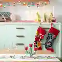 Bota Navideña 9 x 46 cm Casaideas