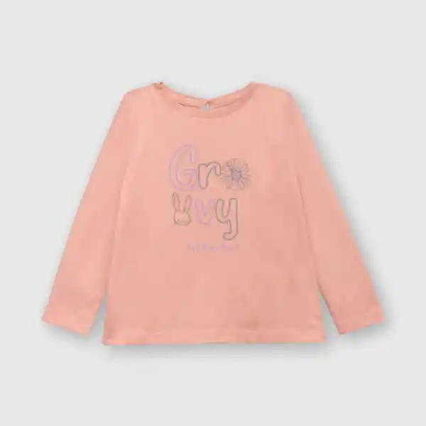 Polera Rosados S (3-6 Meses) poje80 Colloky