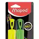 Set 2 Destacadores Colores Aleatorio Sin Grip Maped