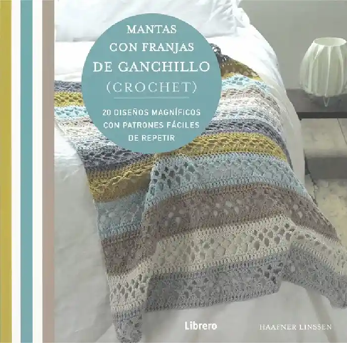 Mantas Con Franjas De Ganchillo (crochet)