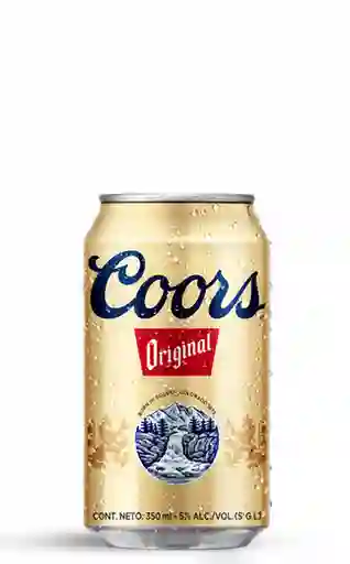 Coors Cerveza Lata