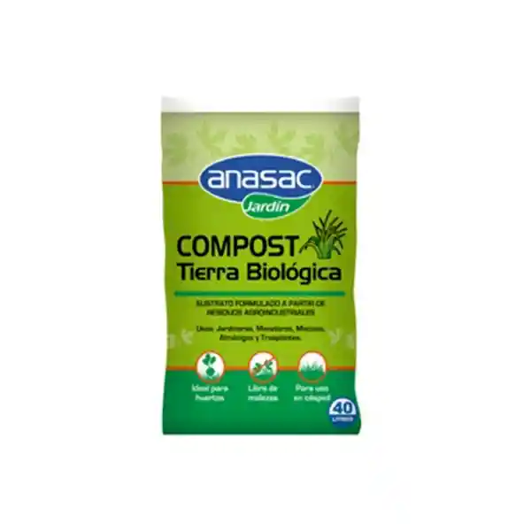 Anasac Tierra Biologica Compost 6 L