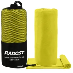 Radost Dep Toalla Microfibra Verde Lima 80 x 30 cm