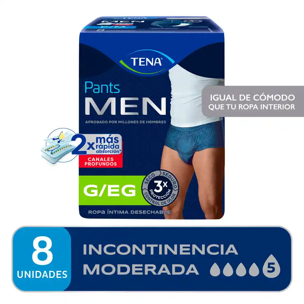 Pañal Para Adultos Pants Men G/egtena