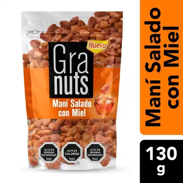 Granuts Maní Salado Con Miel