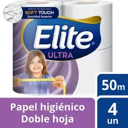 Elite Papel Higiénico Ultra Suave Doble Hoja