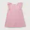 Vestido Manga Alita De Niña Rosado Talla 2a