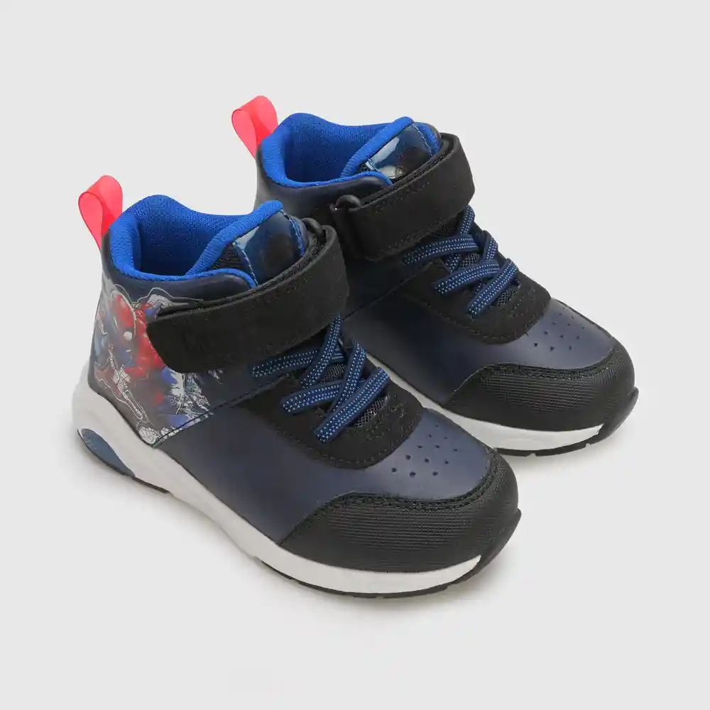 Zapatillas De Niño Spiderman Azul Talla 25