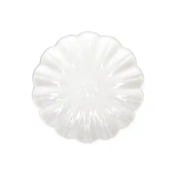 Plato de Cerámica Con Borde Texturado