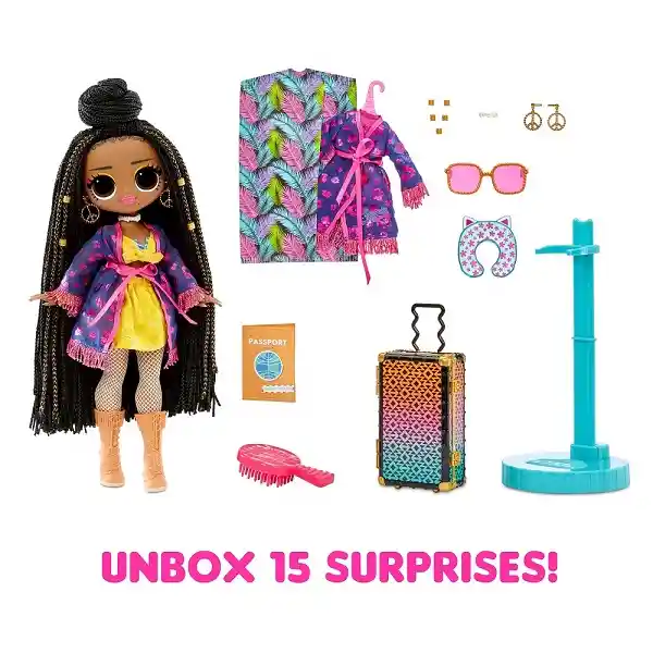 L.o.l Surprise! Muñeca O.m.g World Travel Vacay With Sunset