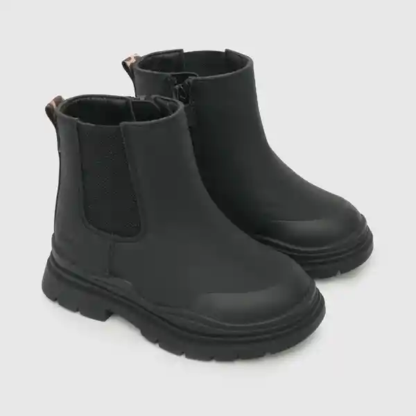 Booties Para Niña Elástico Negro Talla 22 Colloky