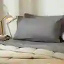 Funda Almohada Liso 144 Hilos 90 x 50 cm Casaideas