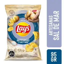 Lays Papas Fritas Artesanas Sal de Mar