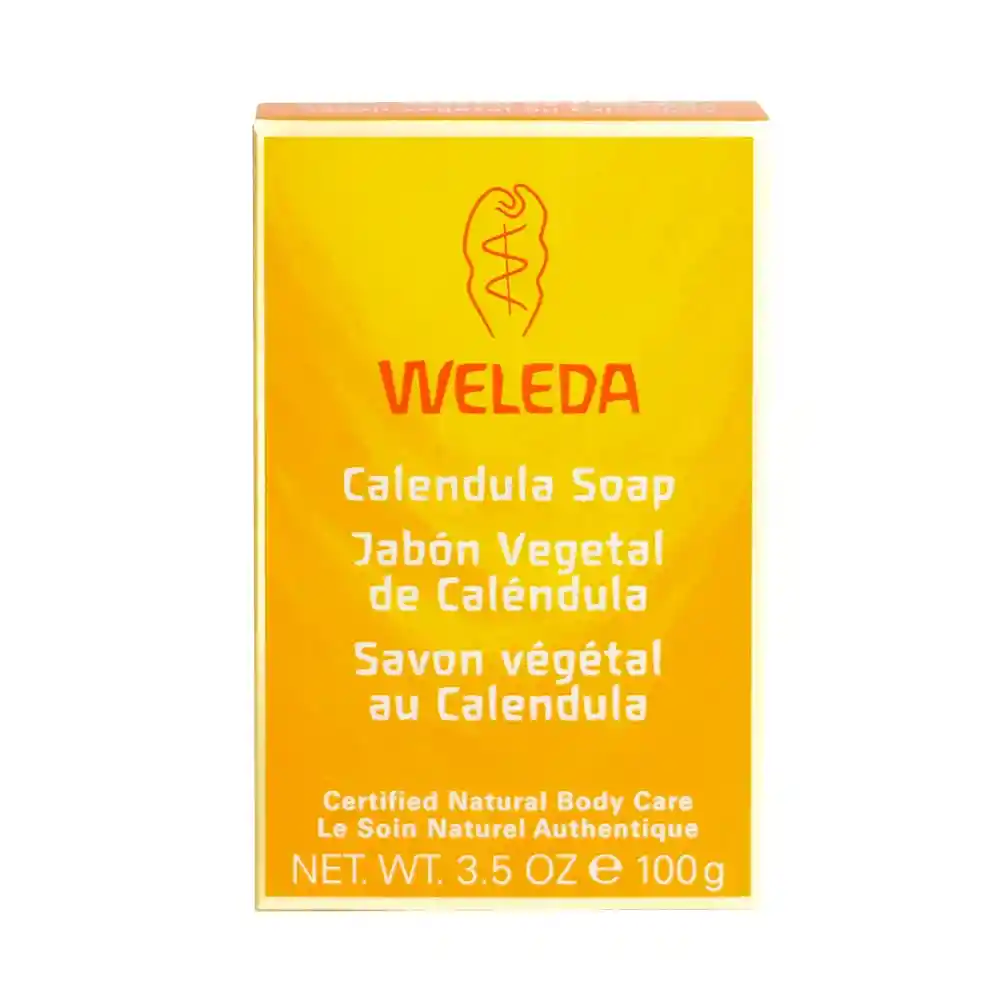 Weleda Jabón Vegetal de Caléndula en Barra