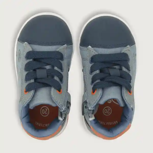 Zapatillas Luces Cordón Denim Niño Talla 29 Opaline