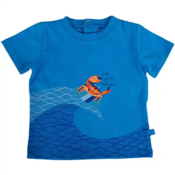 Polera Bebé Niño Azul Eléctrico Talla 3 A Pvy650-23Azl Pillín