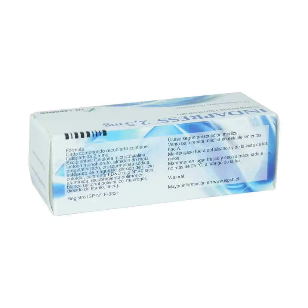 Indapress Diureticos Com.2.5Mg.60