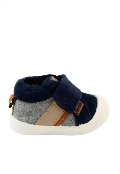 Zapatillas Velcro Gatear Soft Niño Azul 18 825 Ficcus