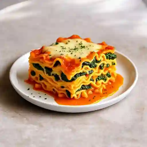 Lasagna Camaron Bombay