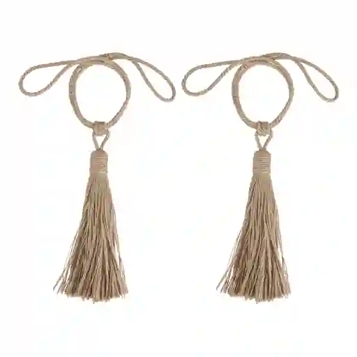 Set Amarras Para Cortinas Borla Casaideas