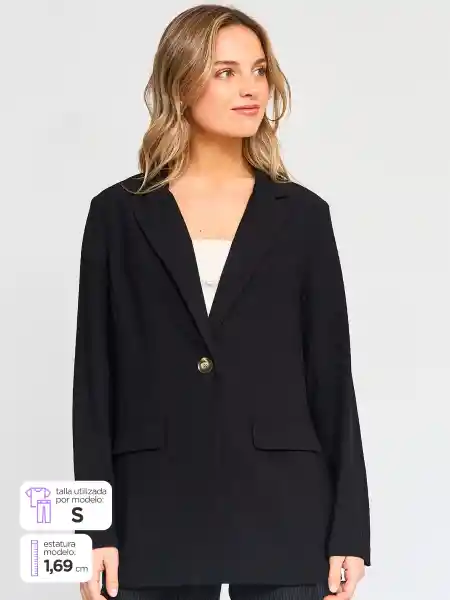 Index Blazer Cort Depunta2 Cor Negro M S25