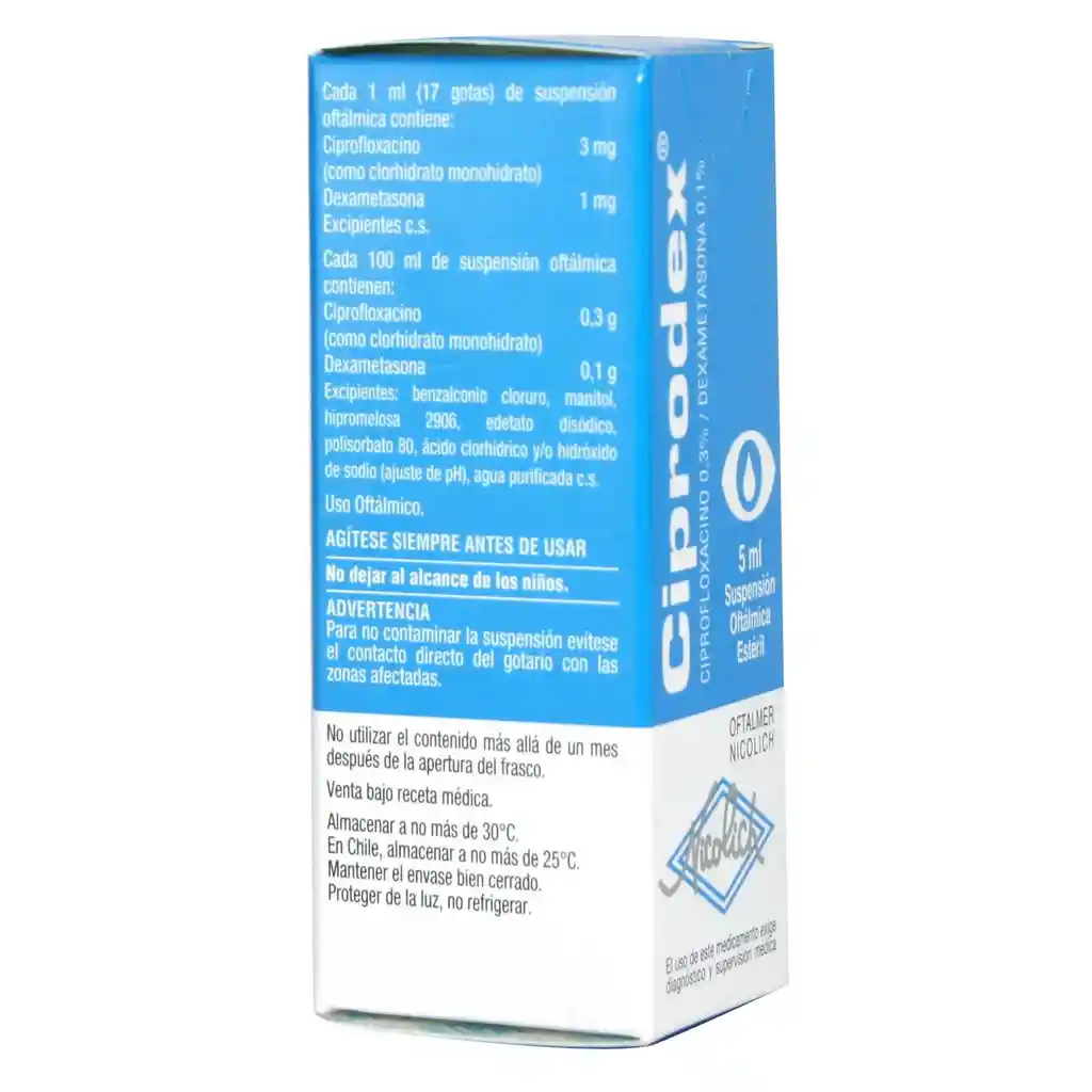 Ciprodex Susp Oft.5ml