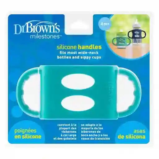 Dr. Browns Mango Para Mamadera Boca Ancha Turquesa AC010