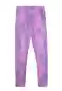 Leggins Junior Cosmic 385 Niña Morado Talla 8 Años Ficcus