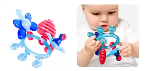 Difrax Mordedor Multi Sensorial Frío DFX395