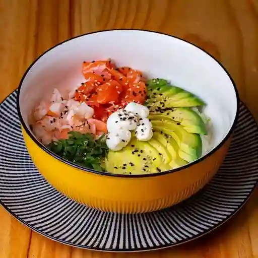 Gohan salmon camaron