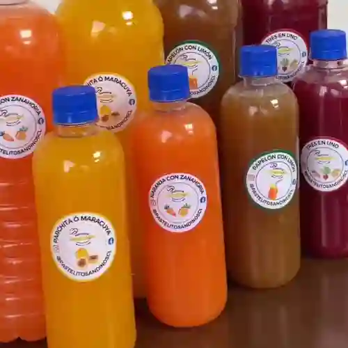 Jugo Natural Naranja con Zanahoria 500cc