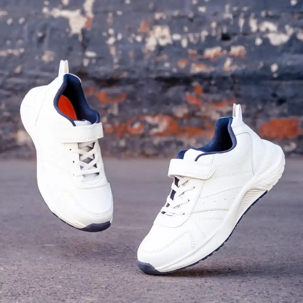 Zapatillas Deportiva Escolar De Niño Junior Azul T. 25