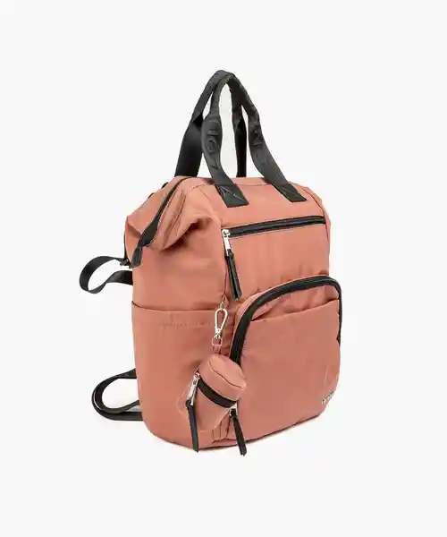 Lounge Mochila Maternal Nylon Palo Rosa