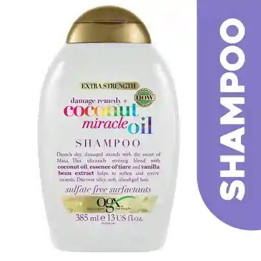 Organix Shampoo Demage Remedy + Coconut Miracle Oil 