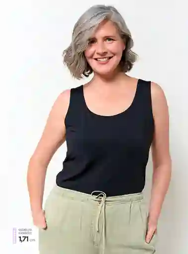 Polera Mujer Cacharel Tirantes Talla L