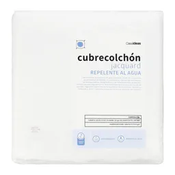 Cubrecolchón Jacquard Repelente al Agua 1.5 Plaza