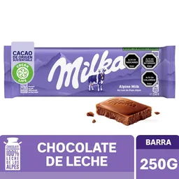 Chocolate Milka de Leche