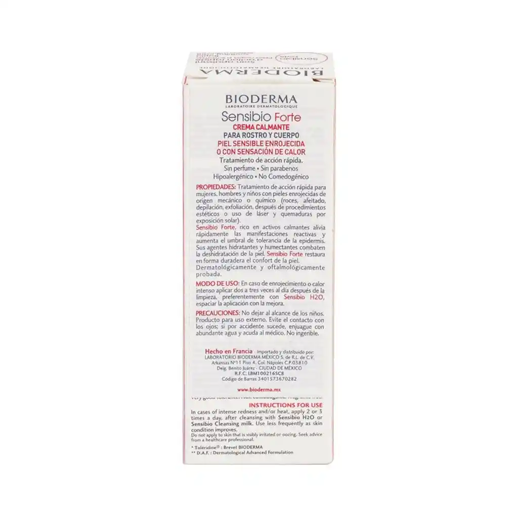 Bioderma Crema Hidratante para Piel Irritada