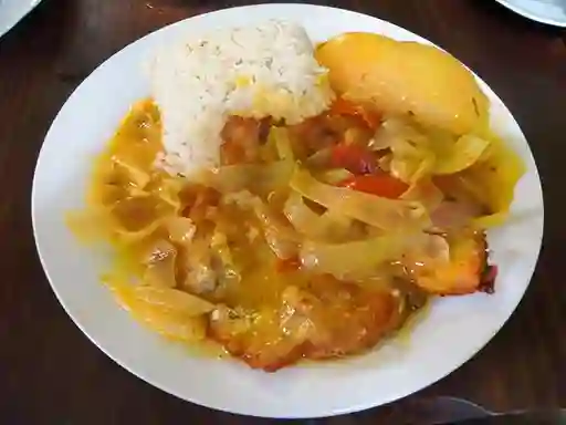 Pescado a la Chorrillana