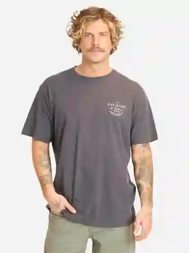 Maui Polera Manga Corta Gris Oscuro Kenia M 5P171MV