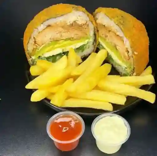 Sushi Burger Papas Fritas
