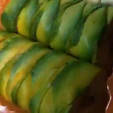 10 Avocado Maki Rolls(envueltos en Palta